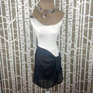 Cabana Beach 90s Vintage Swim Sarong Coverup OS
